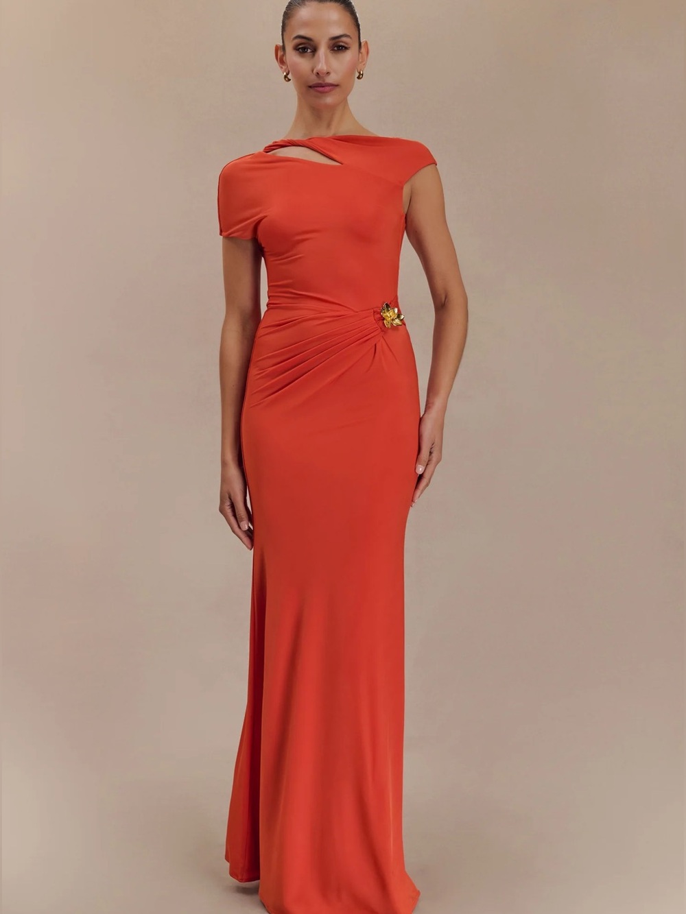 NWT! Meshki Kaida Slinky Maxi Dress